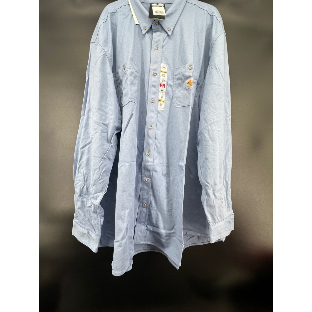 Carhartt Force® Flame-Resistant Cotton Hybrid Shirt 4XL Tall New